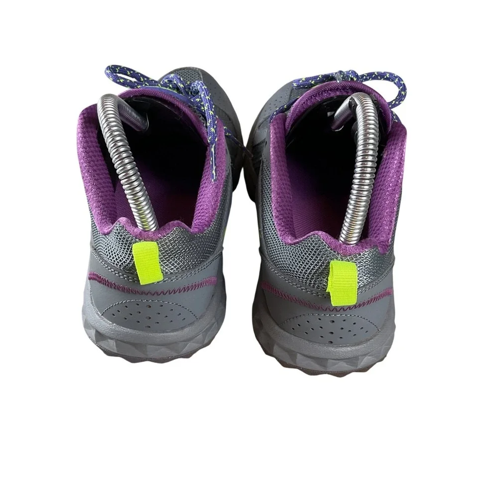 Nike Wild Trail Womens‎ Running Shoes Grey Purple Lime 643074-010 Size 9
